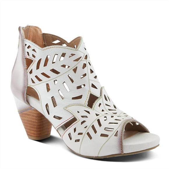 NEW L'ARTISTE women's icon sandal in off white - Picture 1 of 5